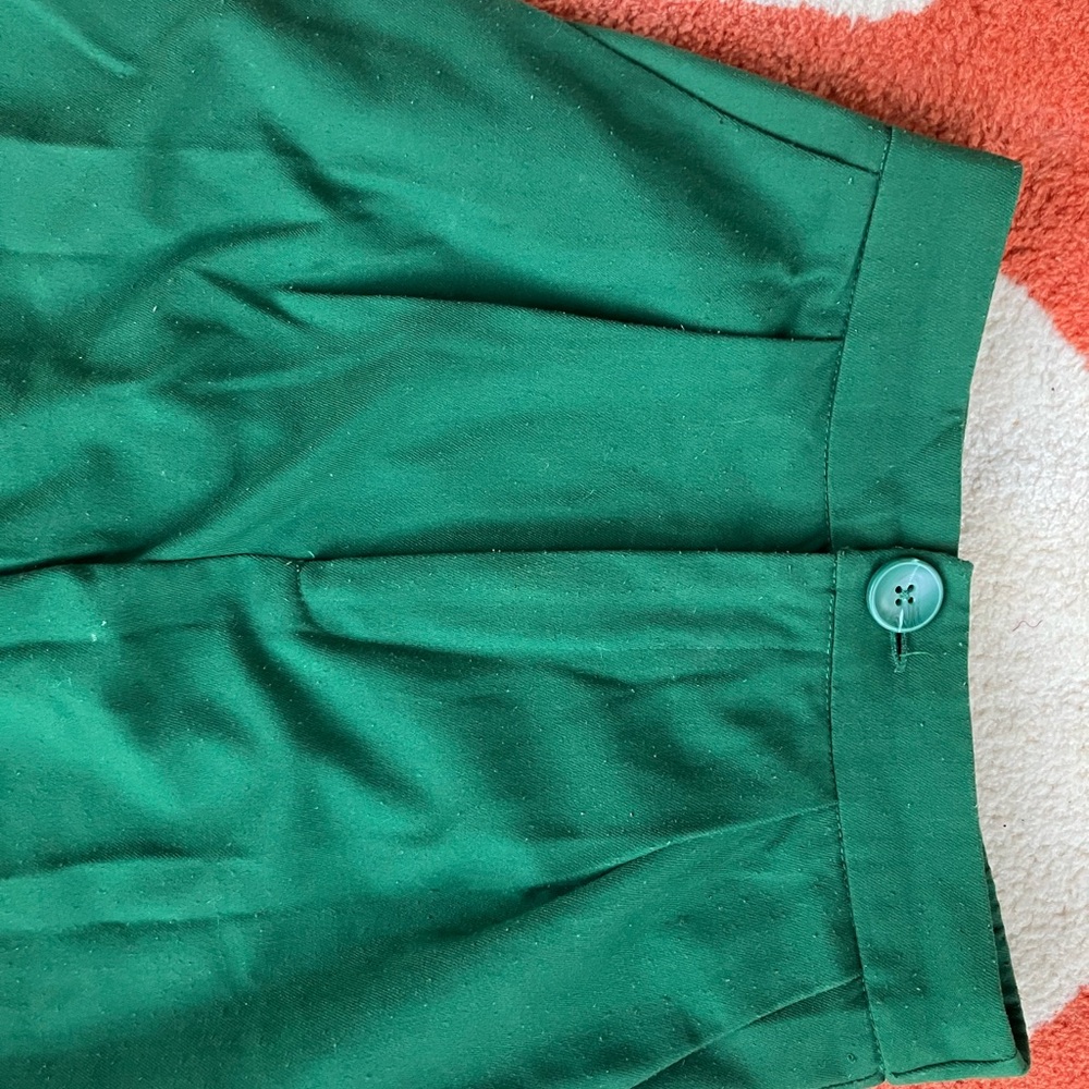 Green dress pant